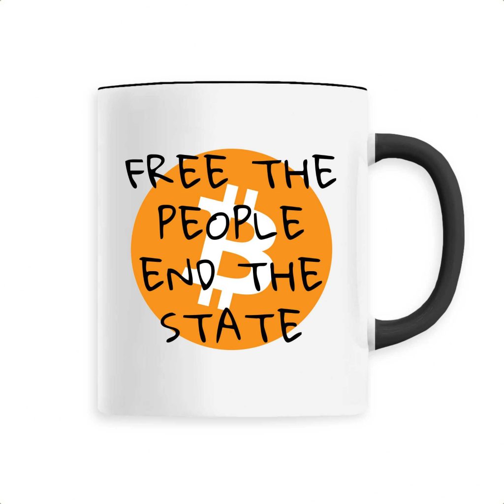 Mug - Bitcoin Free The People End The State