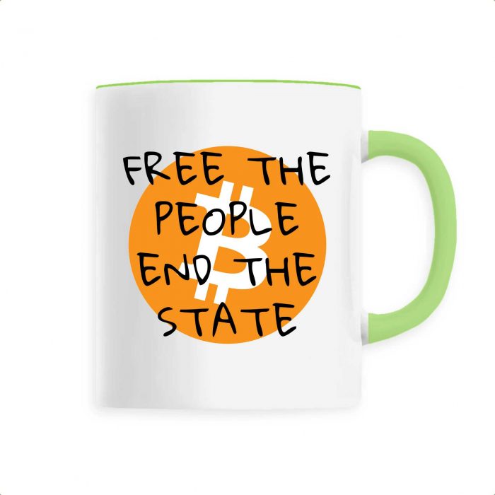 Mug - Bitcoin Free The People End The State