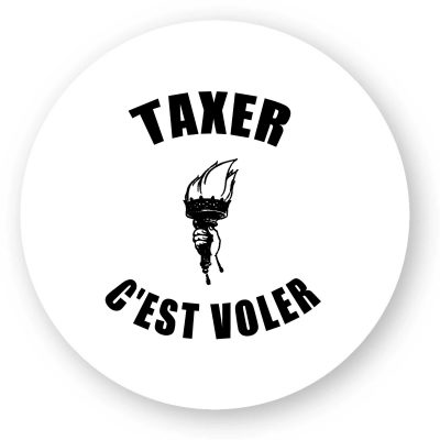 Gourde - Taxer c`est voler