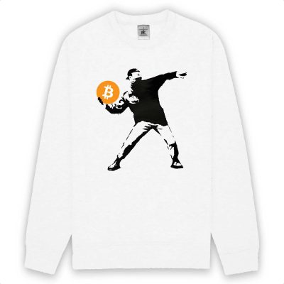 Pull - Bitcoin Thrower - Banksy