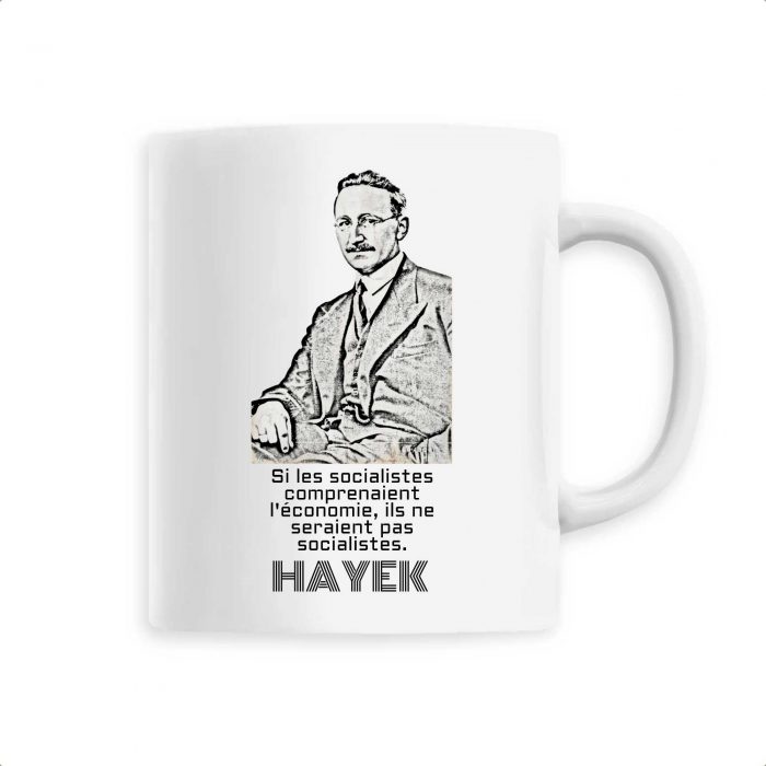 Mug - Hayek "Si les socialistes..."