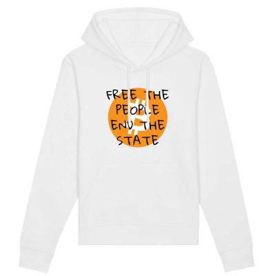 Sweat à capuche - Bitcoin Free The People End The State