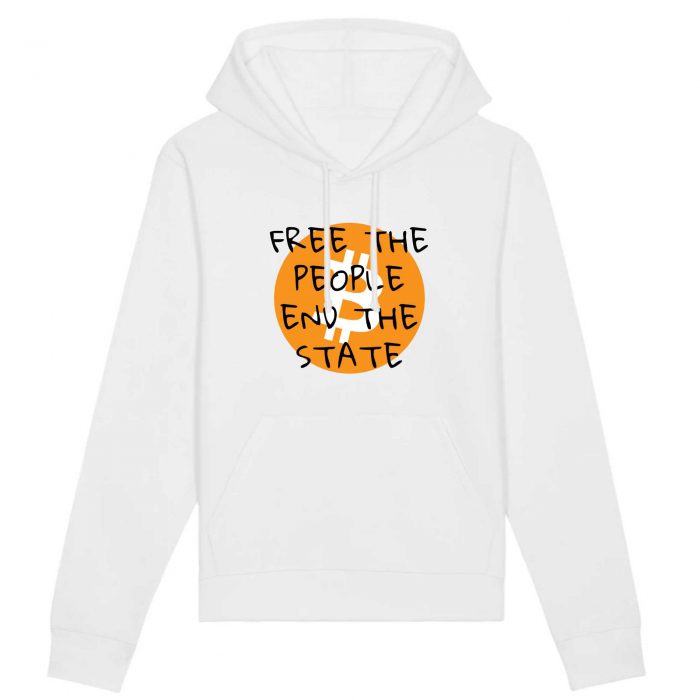 Sweat à capuche - Bitcoin Free The People End The State