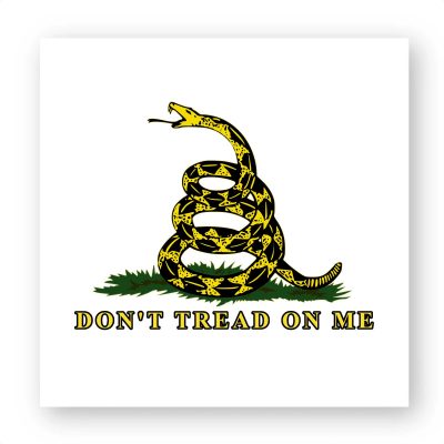 Sticker (unité) - Gadsden Flag - Classic