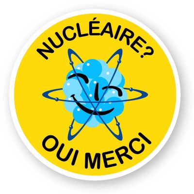 Sticker (par 100) - Nucléaire ? Oui merci