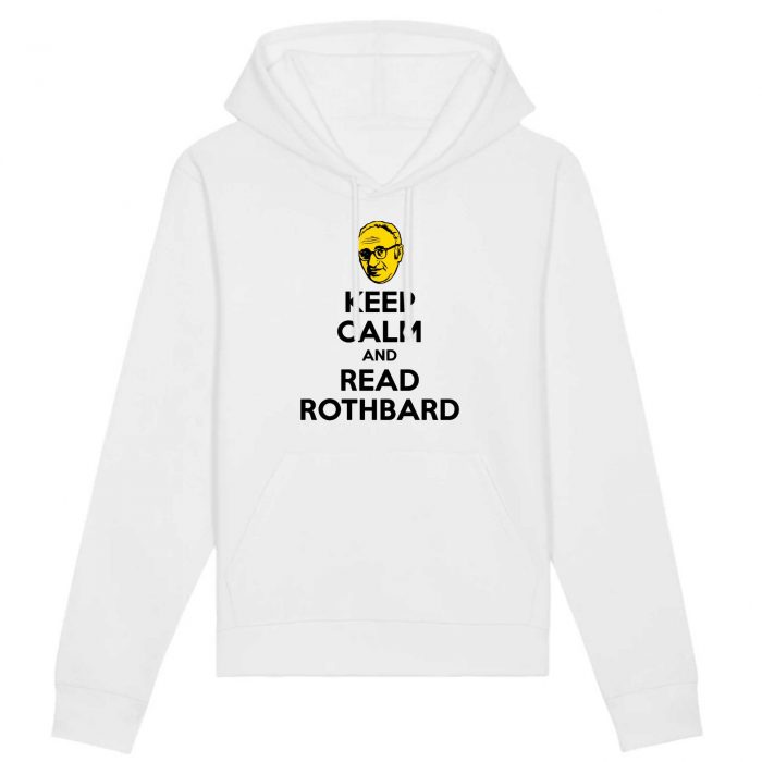 Sweat à capuche - Keep Calm and Read Rothbard