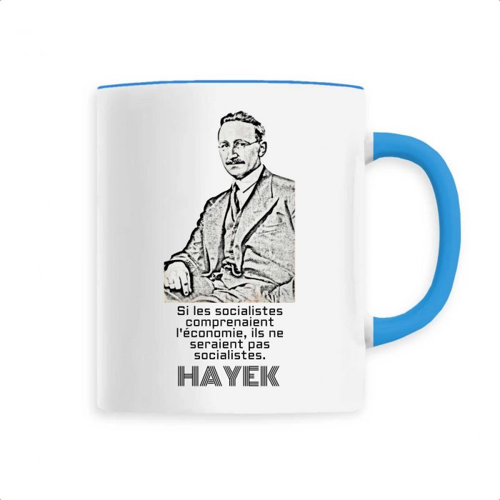 Mug - Hayek "Si les socialistes..."