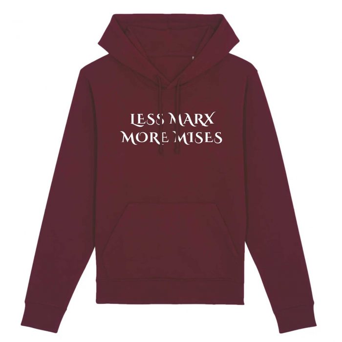 Sweat à capuche - Less Marx More Mises