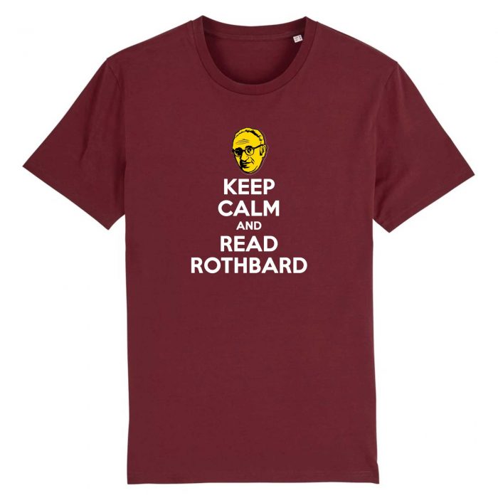 T-shirt - Keep Calm and Read Rothbard