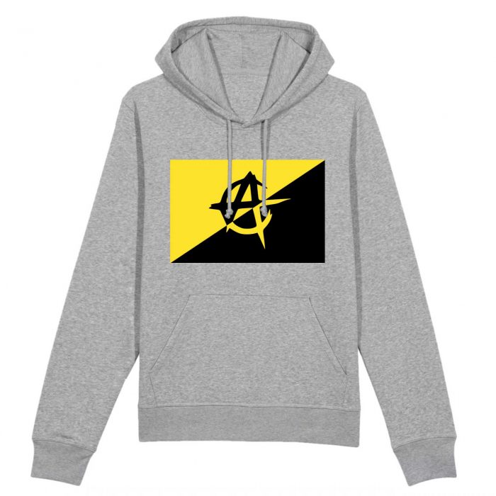 Sweat à capuche - Ancap Flag