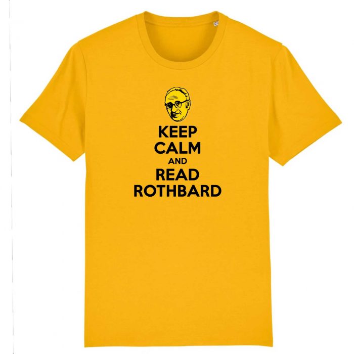 T-shirt - Keep Calm and Read Rothbard