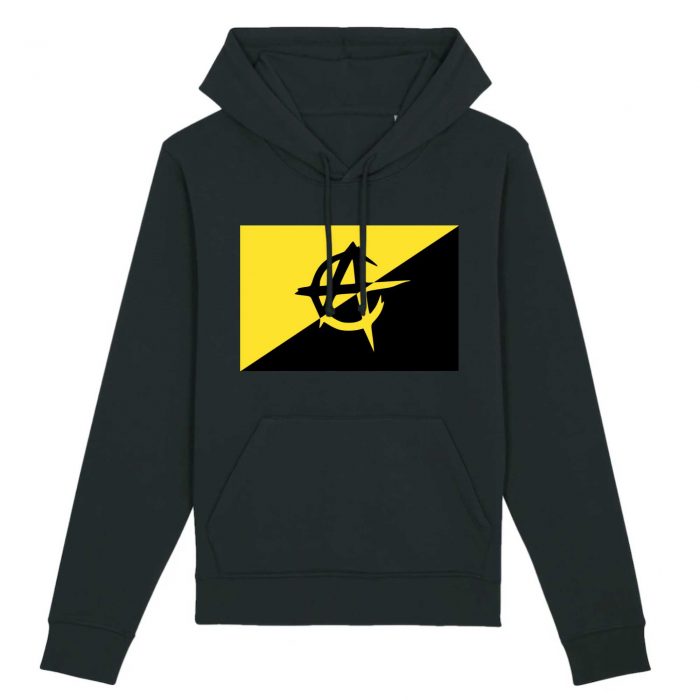 Sweat à capuche - Ancap Flag