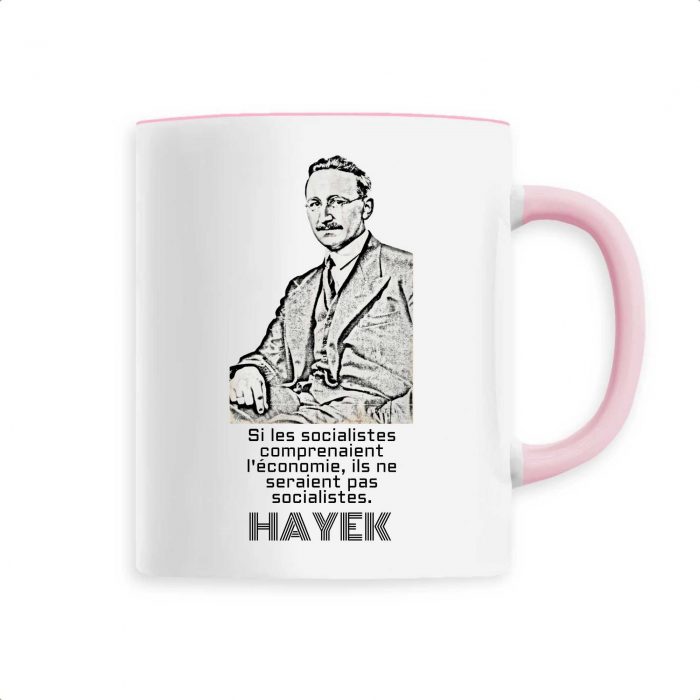 Mug - Hayek "Si les socialistes..."