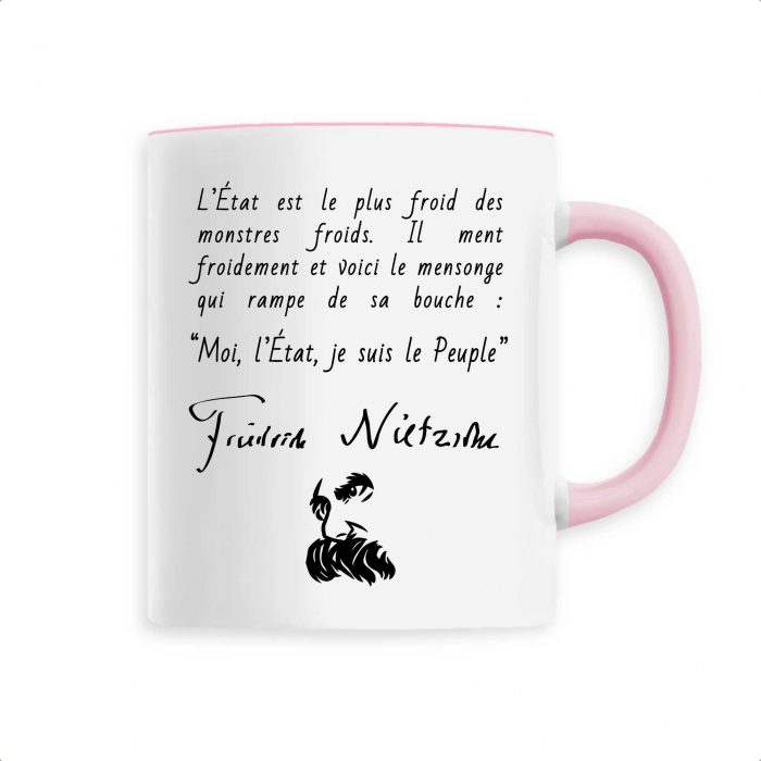 Mug - Nietzsche - L`Etat est le plus froid des monstres froids